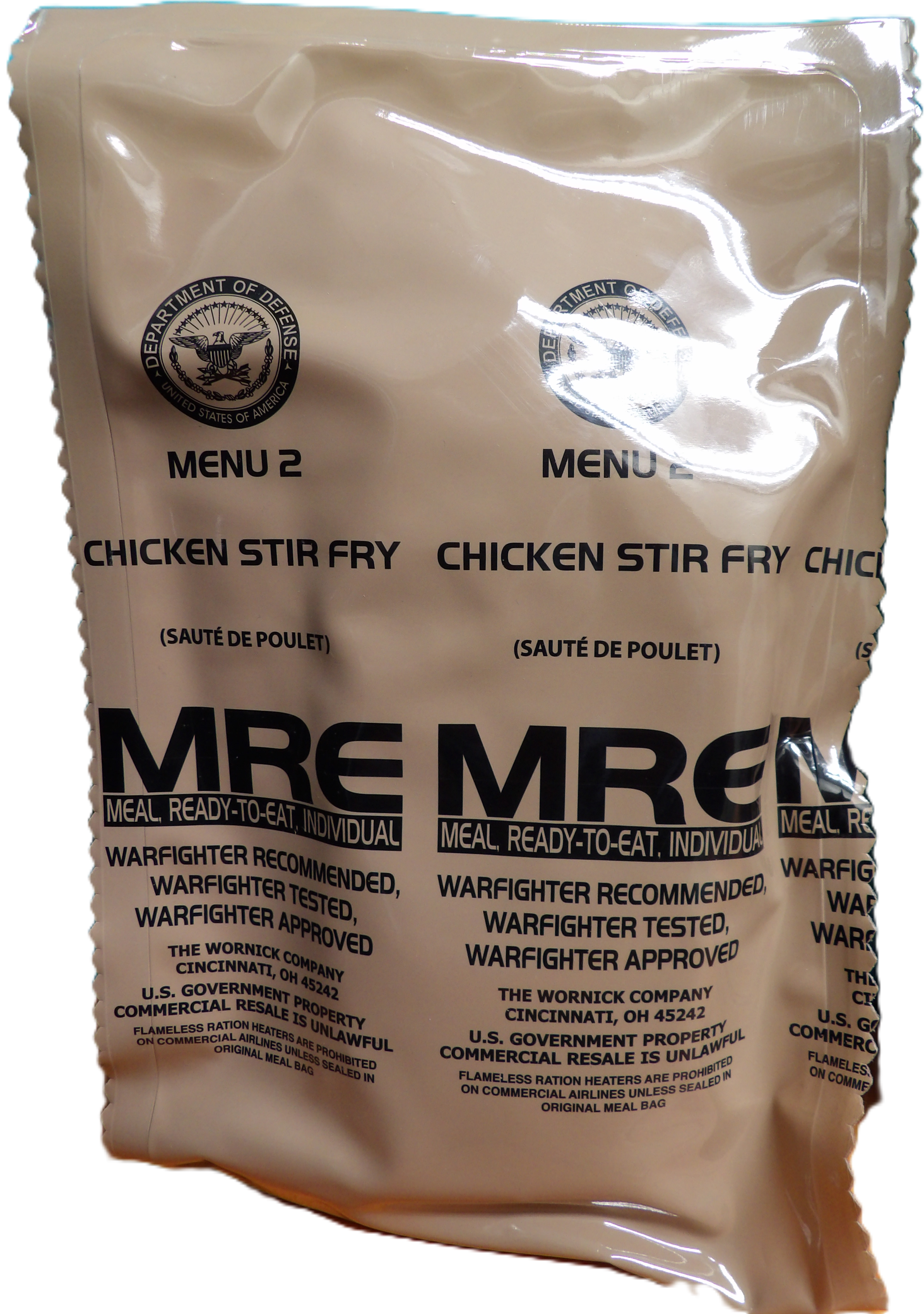 CHICKEN STIR FRY MRE