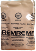 BEEF TACO MRE