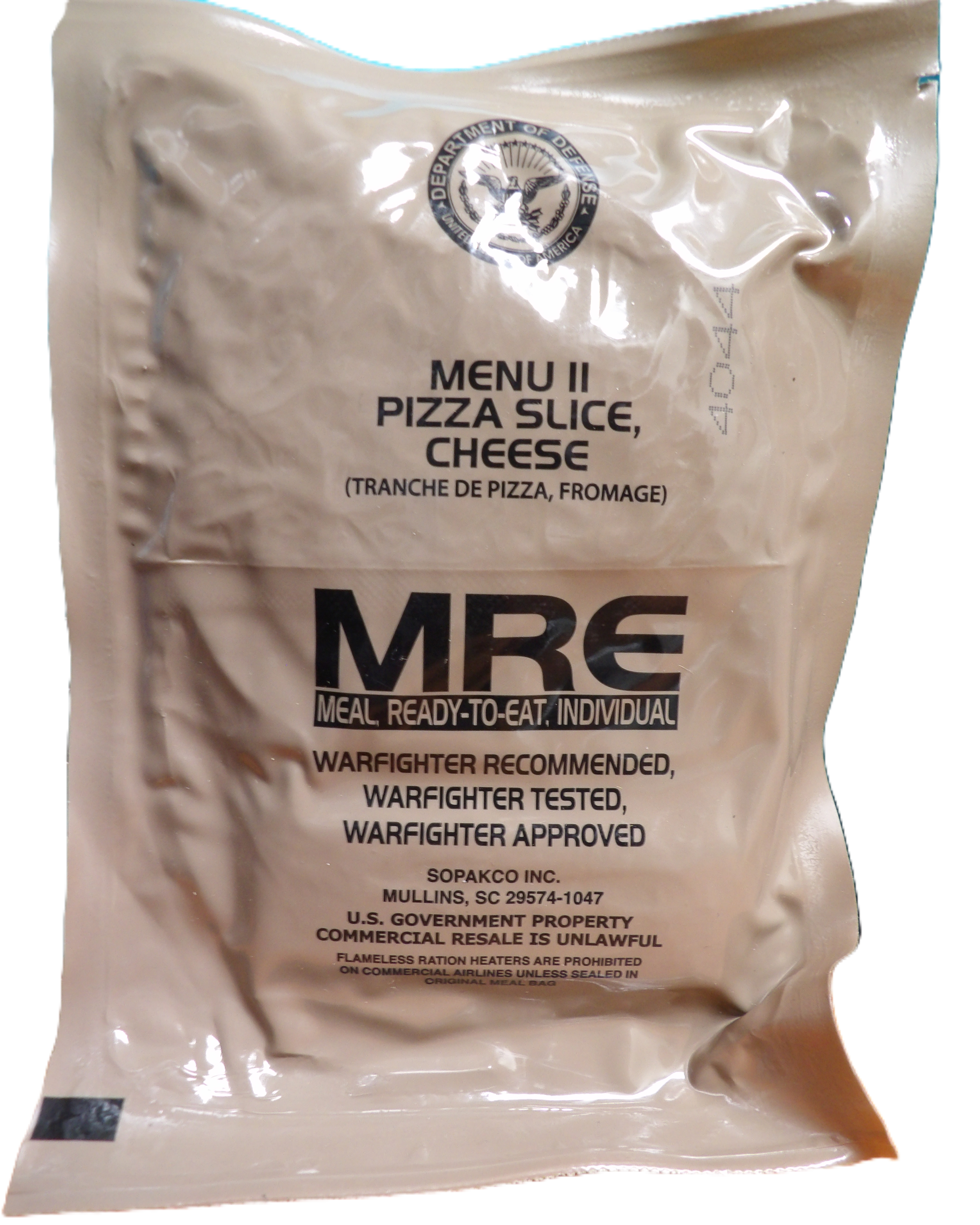 Cheese Pizza MRE