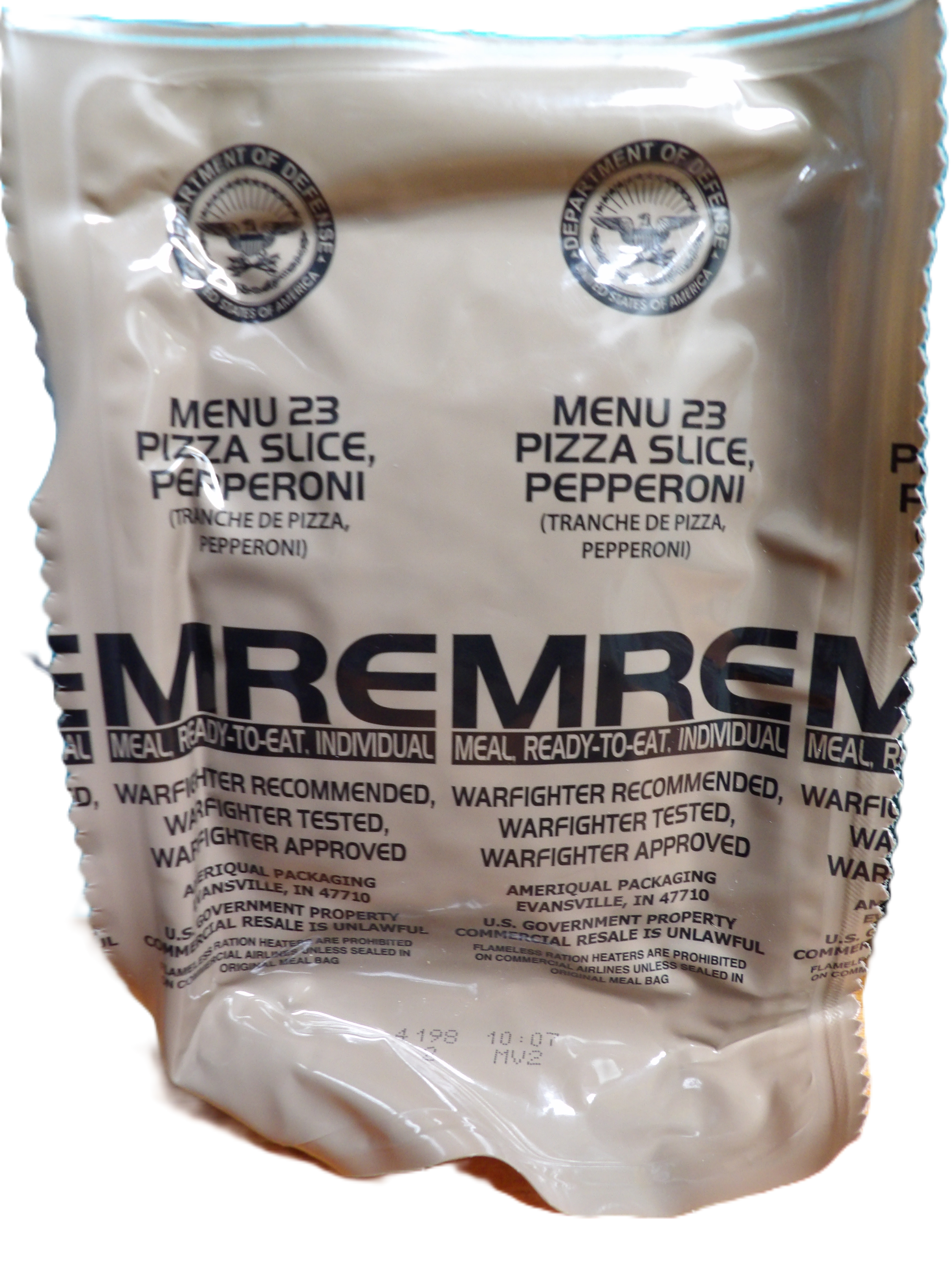MRE PEPPERONI PIZZA MEAL