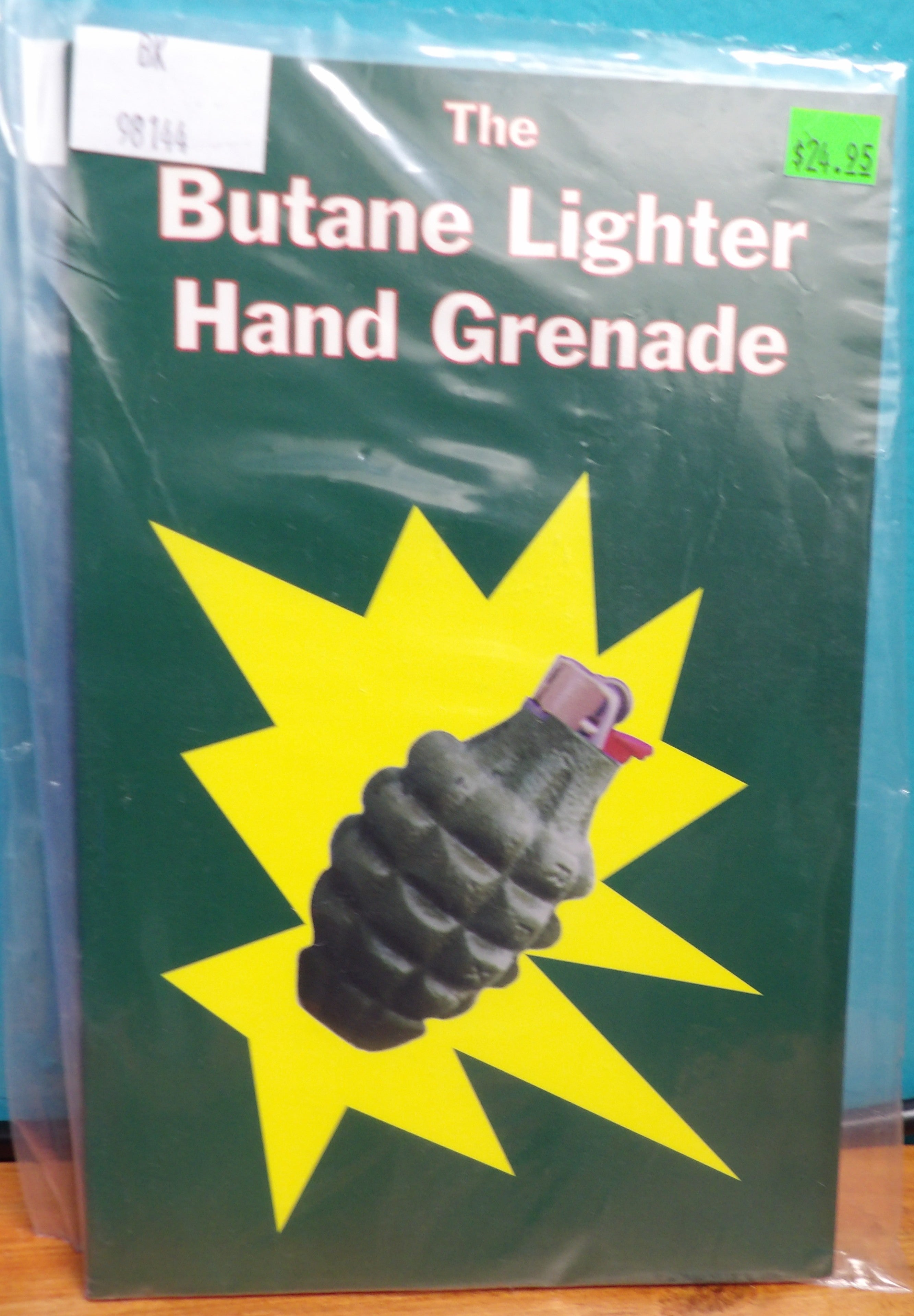 BUTANE LIGHTER HAND GRENADE