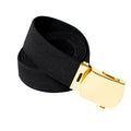 Black Elastic Stretch Web Belt 54 Inches Long
