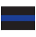 THIN BLUE LINE DECAL