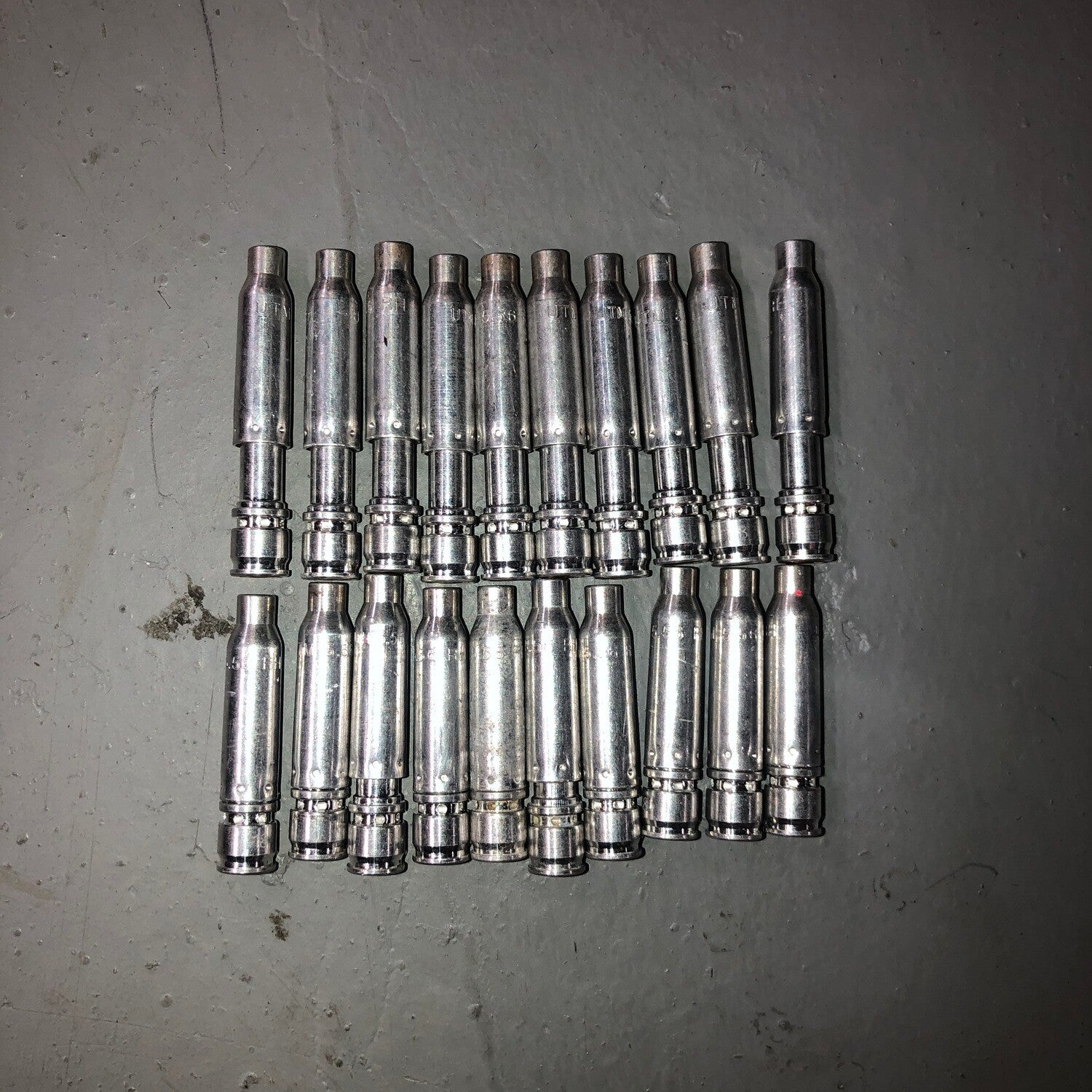 20 ALUMINUM PRACTICE ROUND SHELLS