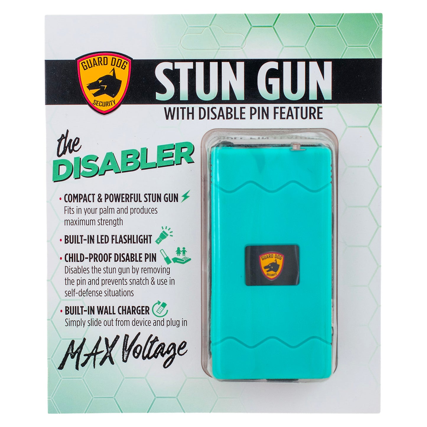 Guard Dog Stun Gun Disabler with Flashlight