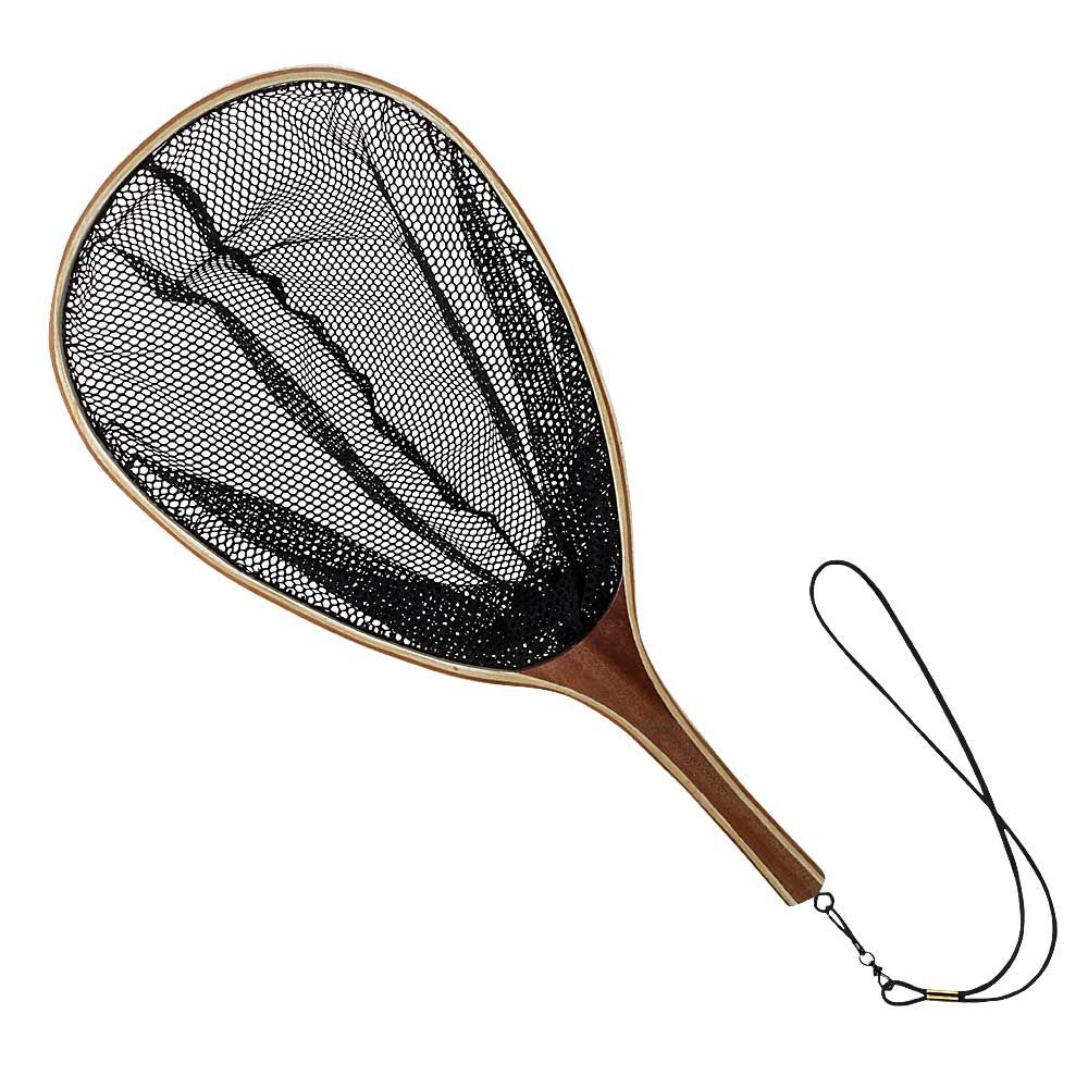 FISH NET WITH WOOD HANDLE (23" LONG)