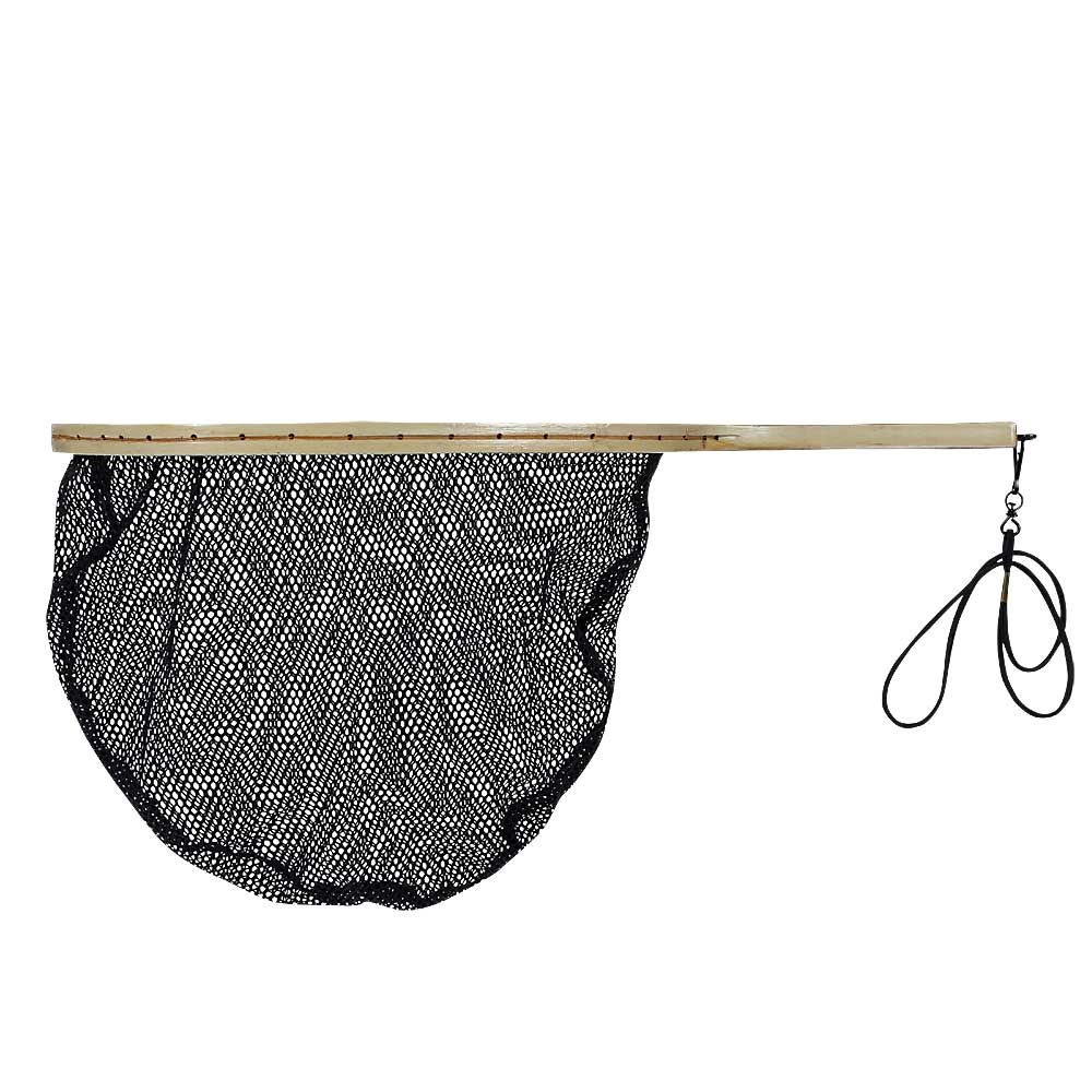 FISH NET WITH WOOD HANDLE (23" LONG)