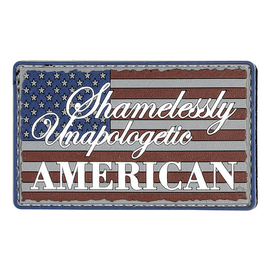 UNAPOLOGETIC AMERICAN PVC MORALE PATCH