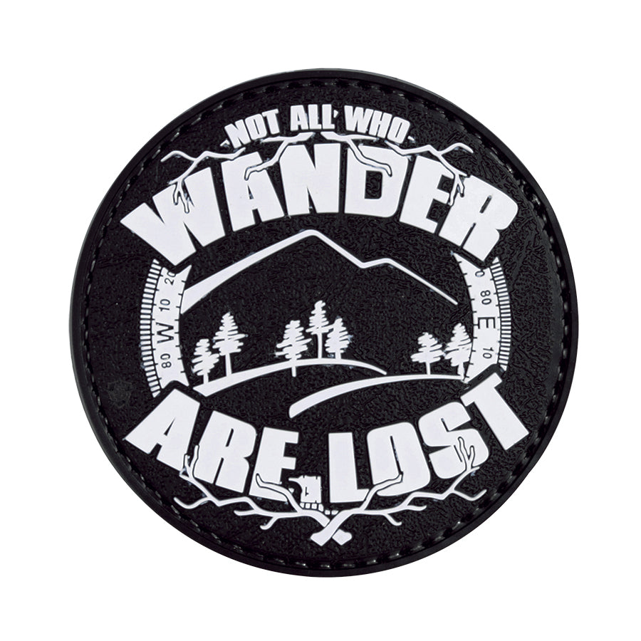 NOT ALL WHO WANDER - GLOW - PVC MORALE PATCH