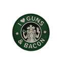 GUNS & BACON PVC MORALE PATCH