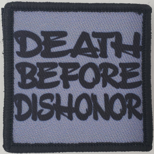 "DEATH BEFORE DISHONOR" MORALE PATCH