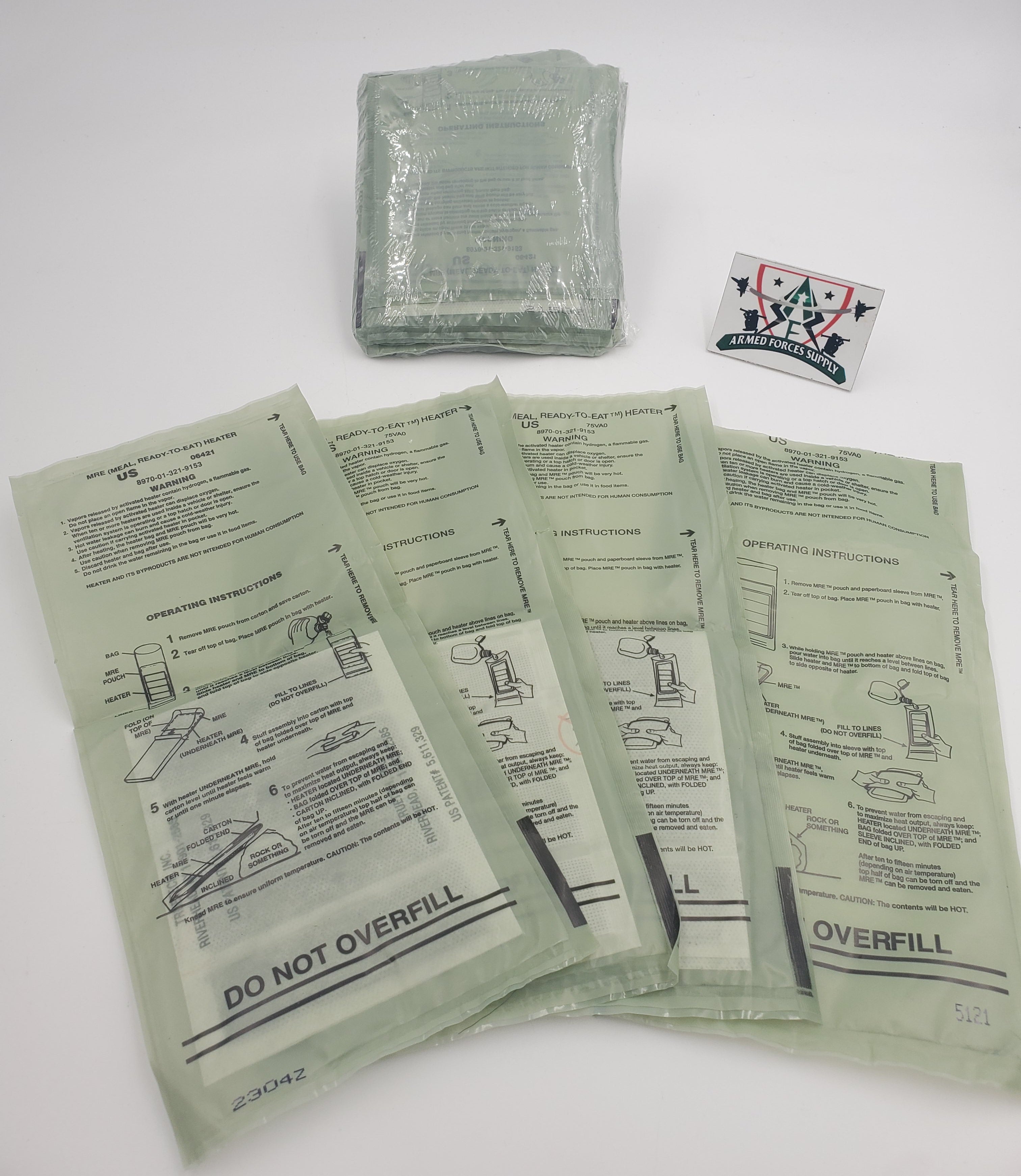 MRE HEATER PACK OF 10