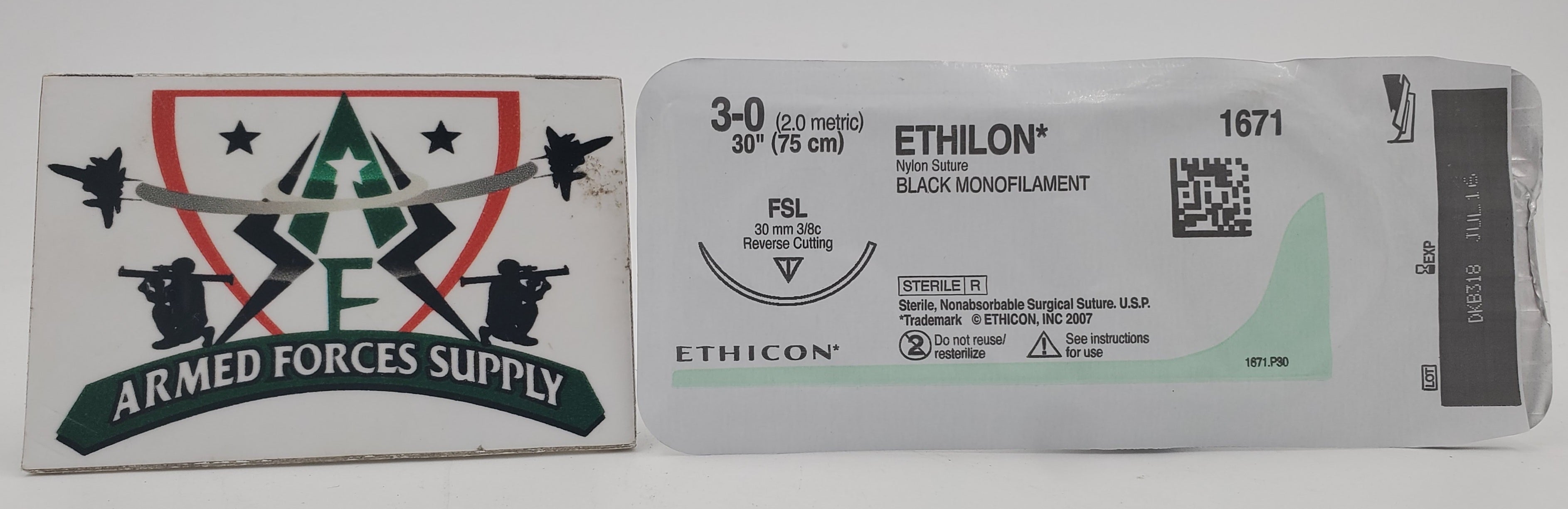 ETHILON™ Nylon Suture Black Monofilament – Armed Forces Supply
