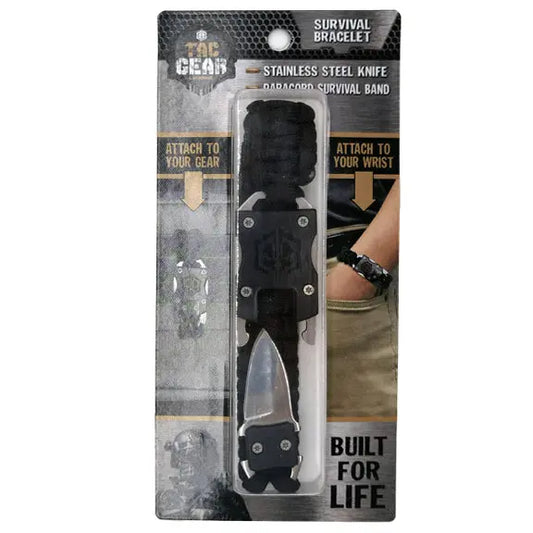 Paracord Survival Bracelet with Knife