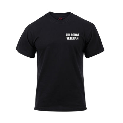 AIR FORCE VETERAN BLACK TSHIRT