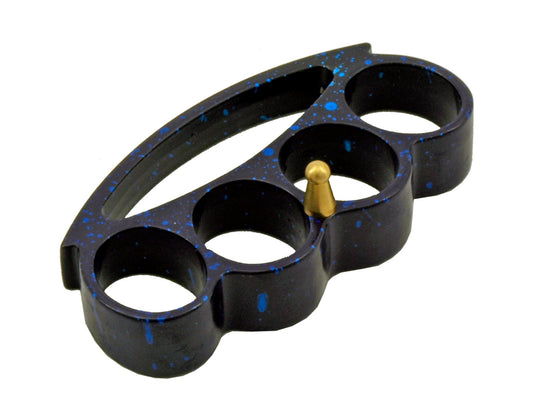 Midnight Blue Rounded Brass Knuckle