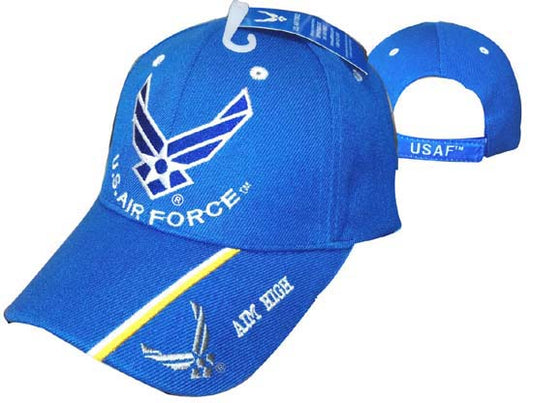 AF Wings w/Aim High on Bill Cap