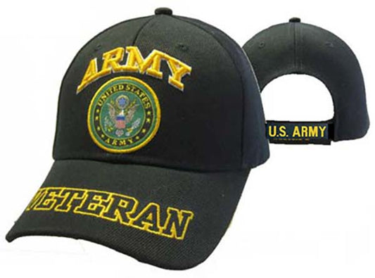 Army Emblem w/ Veteran Shadow Cap