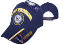 Navy Vet & Emblem Cap