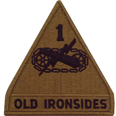 Army OCP First Armored Division Patch