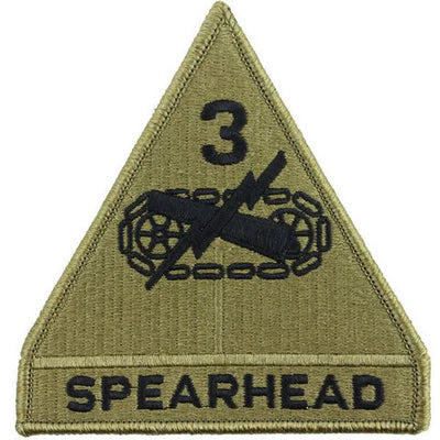 Army OCP 3rd Third Armored Division Patch