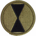 Army OCP Seventh Infantry Division Patch