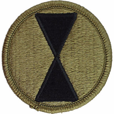 Army OCP Seventh Infantry Division Patch