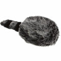GRAY COONSKIN CAP