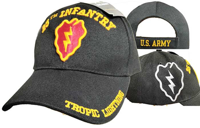 25th Infantry Logo w/ shadow Cap 3D
