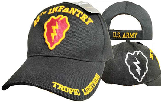 25th Infantry Logo w/ shadow Cap 3D
