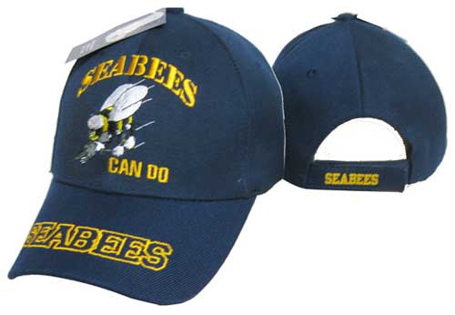 Seabees Can Do Cap