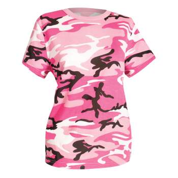 Women's Long Length Camo T-Shirt
