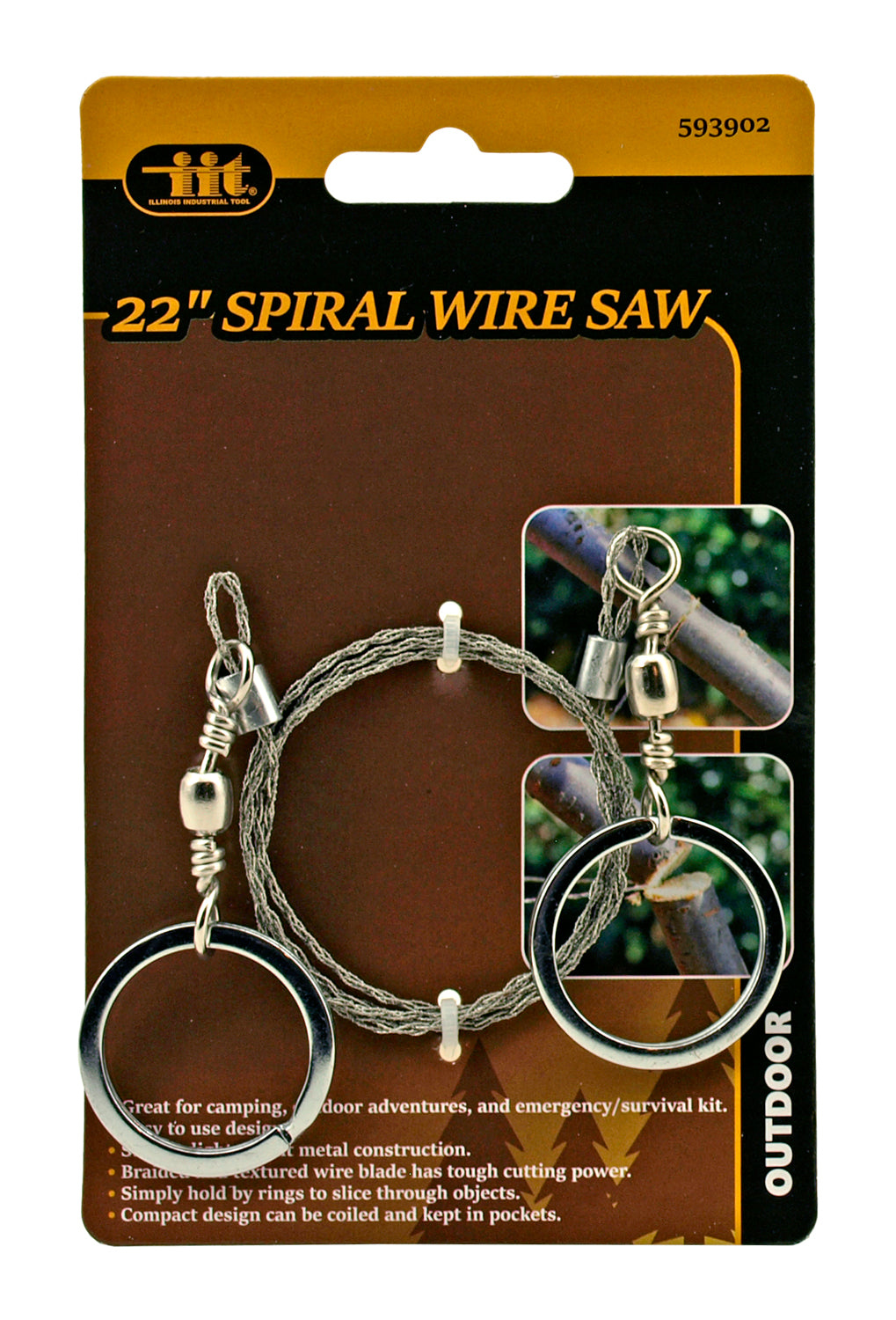 22" Spiral Wire Manual Power Hand Saw