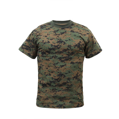 Camo T-Shirt 100% Cotton
