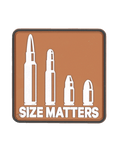 SIZE MATTERS MORALE PVC PATCH