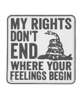 MY RIGHTS MORALE PVC PATCH