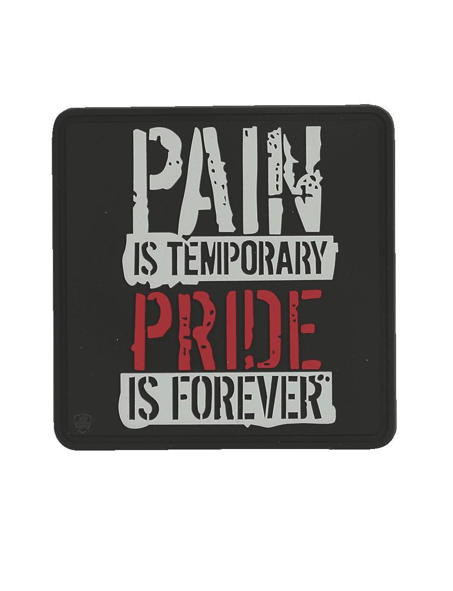 PAIN IS MORALE PVC PATCH