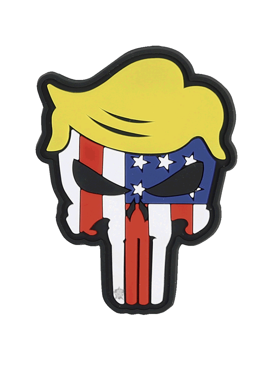 TRUMP PUNISH MORALE PVC PATCH