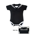 Navy Baby Sailor Bodysuit