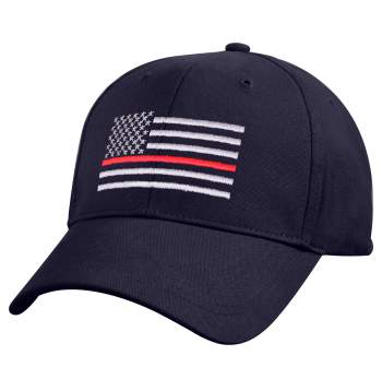 Thin Red Line Flag Low Profile Cap Navy Blue