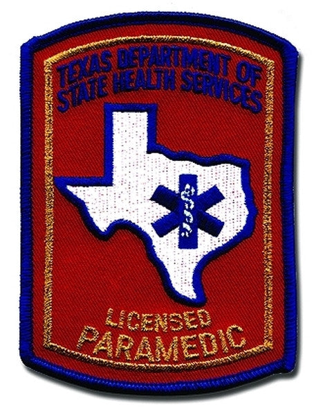 TEXAS DEPARTMENT OF STATE HEALTH SERVICE SHOULDER PATCH