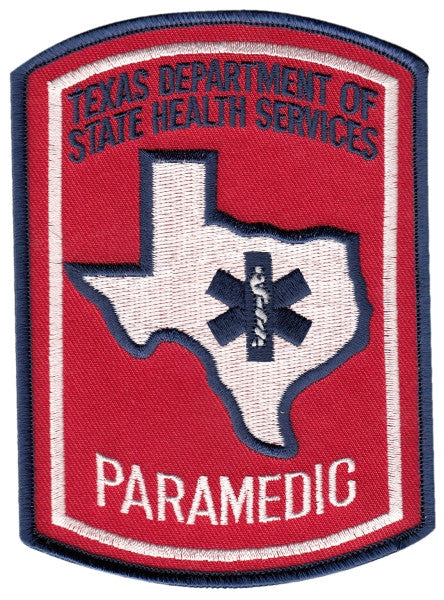 TEXAS DEPARTMENT OF STATE HEALTH SERVICE SHOULDER PATCH