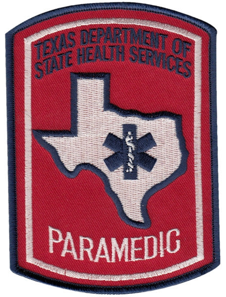 TEXAS DEPARTMENT OF STATE HEALTH SERVICE SHOULDER PATCH