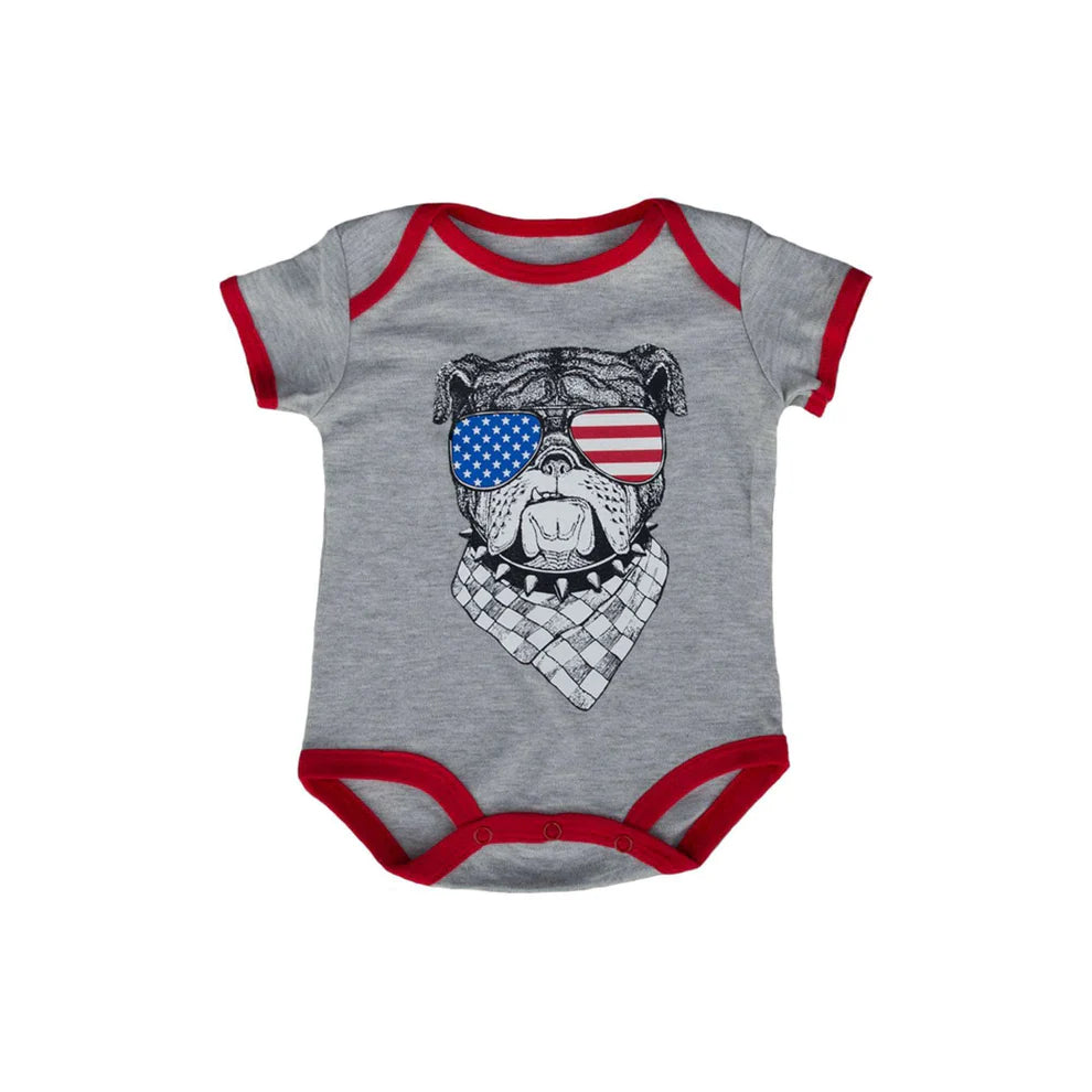 Patriot Bulldog Bodysuit