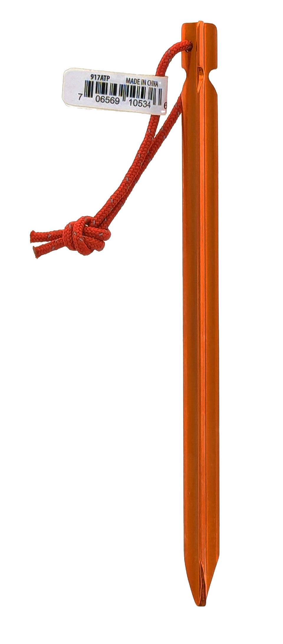 5-7/8" Aluminum Tent Pegs with Three-Way Cut, Crafted from 7075 Grade Aluminum