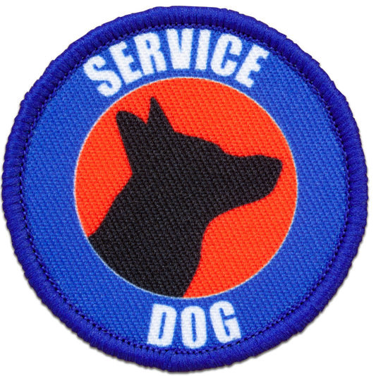 "SERVICE DOG" SERVICE ANIMAL PATCH