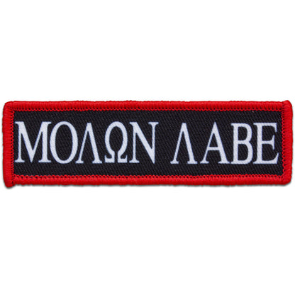"MOLON LABE" MORALE PATCH