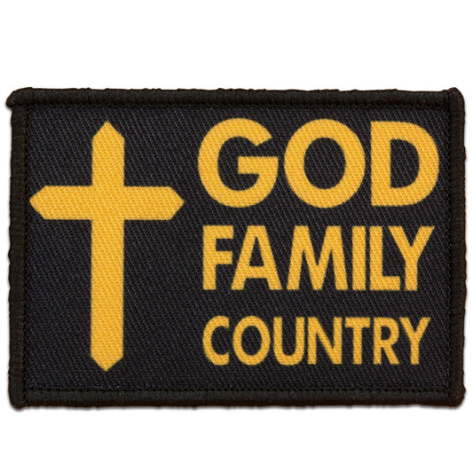 "GOD FAMILY COUNTY" MORALE PATCH