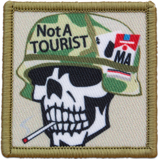 "NOT A TOURIST" MORALE PATCH