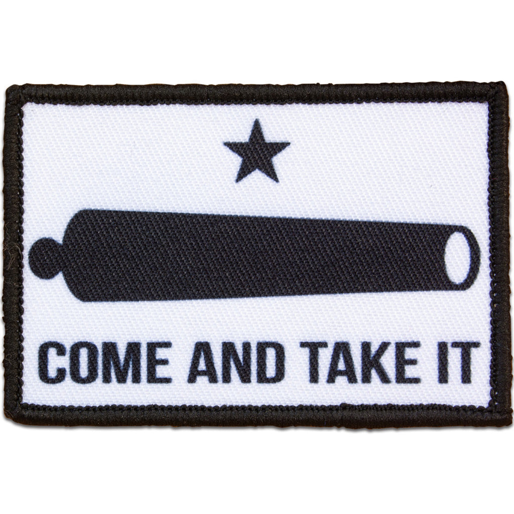 "COME AND TAKE IT" CANNON MORALE PATCH